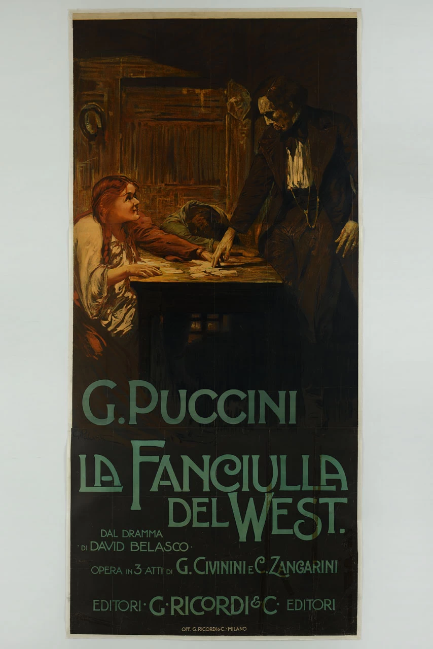 G. Puccini La fanciulla del West - Museo Nazionale Collezione Salce, Treviso